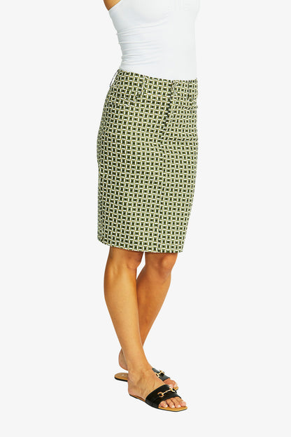 Circa Short Skirt in Circa Print