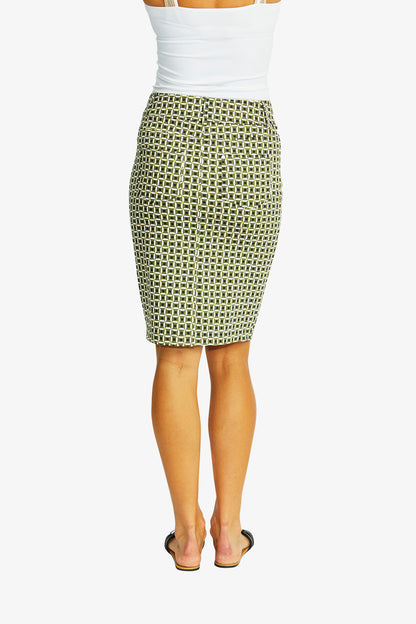 Circa Short Skirt in Circa Print