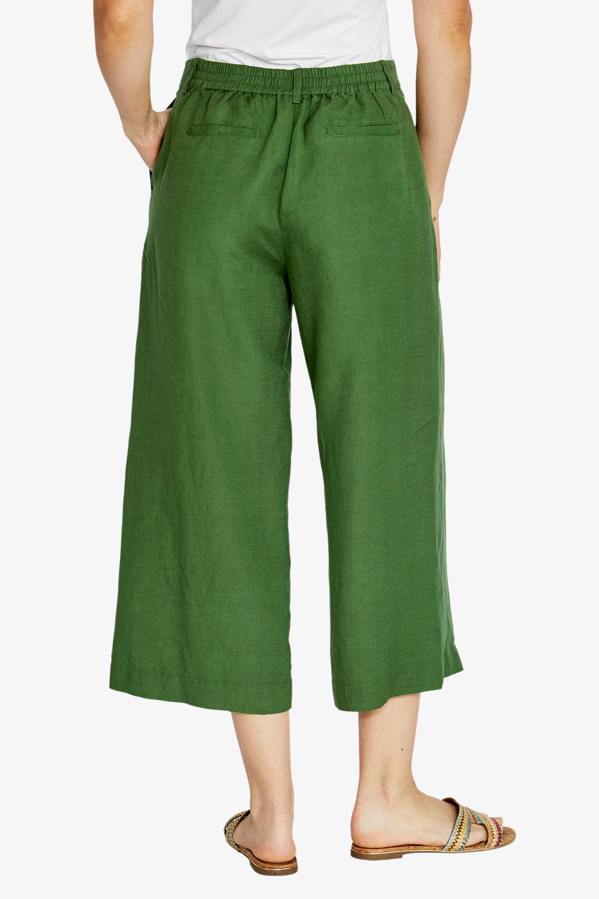 Womens Clare Core Culotte Pant Green P615724