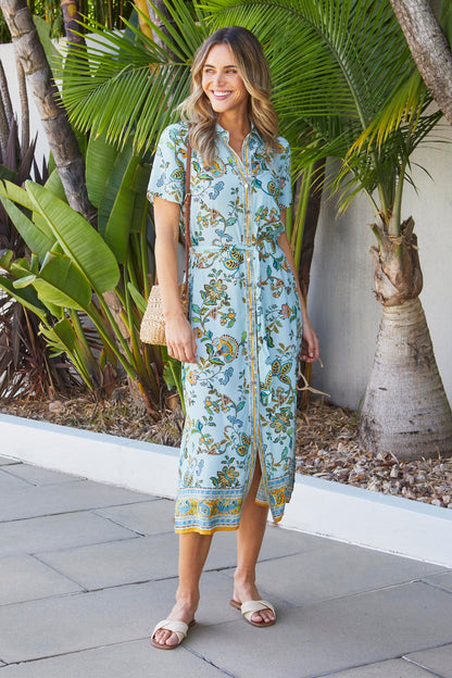 Womens Colette Shirt Dress Multicolor P595560