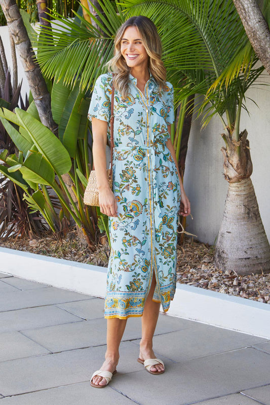 Womens Colette Shirt Dress Multicolor P595560