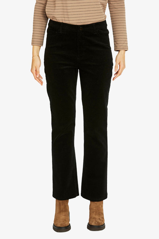Womens Corduroy Pant Black P605726