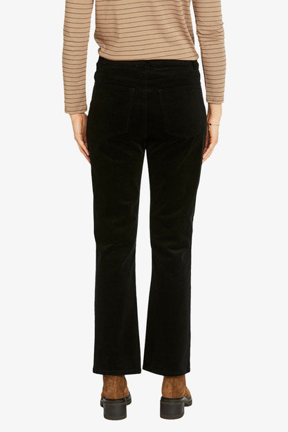 Womens Corduroy Pant Black P605726