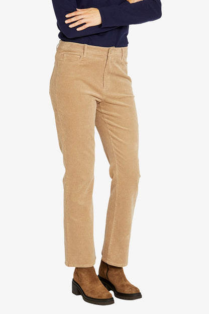 Womens Corduroy Pant Brown P605726