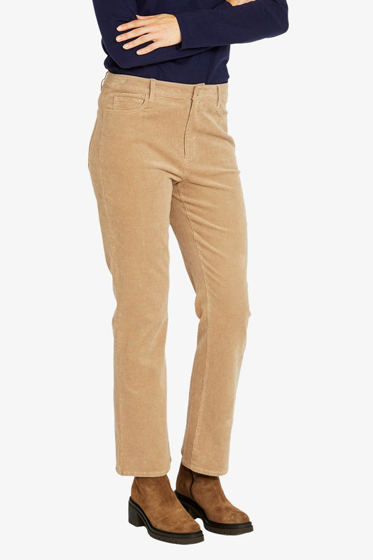Womens Corduroy Pant Brown P605726