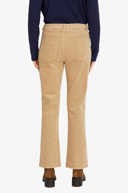 Womens Corduroy Pant Brown P605726