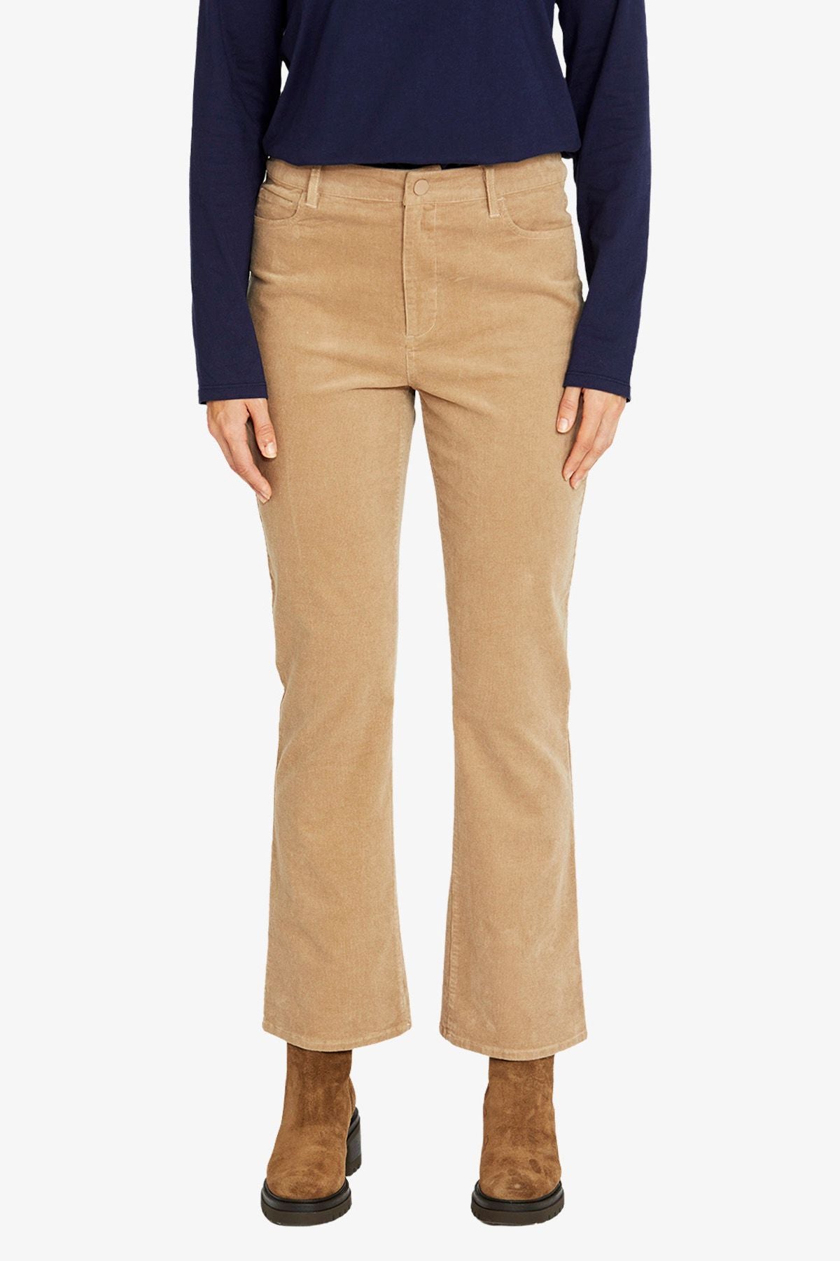 Womens Corduroy Pant Brown P605726