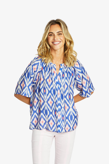 Cosette Bell Sleeve Blouse in Cosette