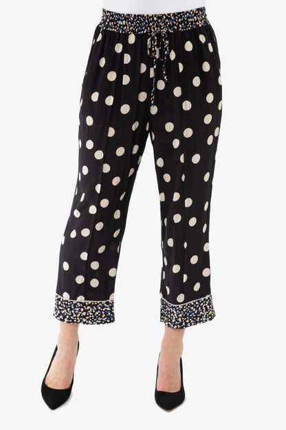 Spliced Spot Culottes Spliced Spot Print