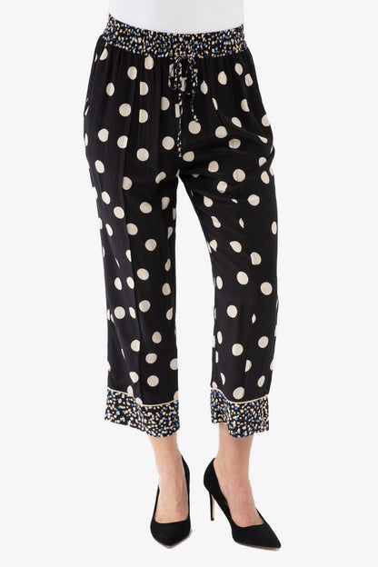 Spliced Spot Culottes Spliced Spot Print