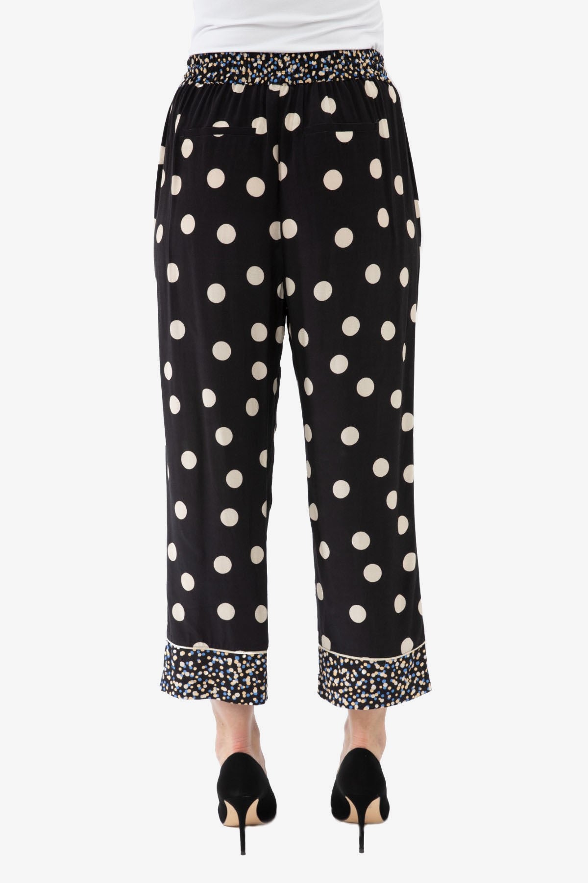 Spliced Spot Culottes Spliced Spot Print