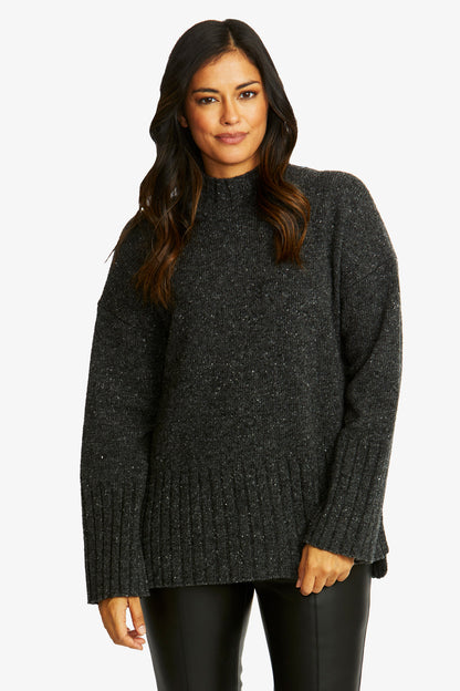 Daphne Pullover in Charcoal