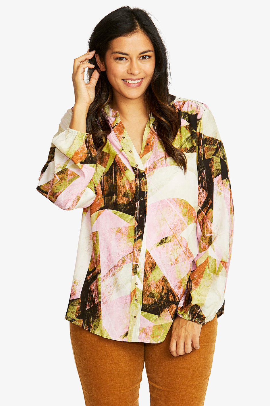 Ping Pong PINGPONG BOTANICA BLOUSE (Midnight)