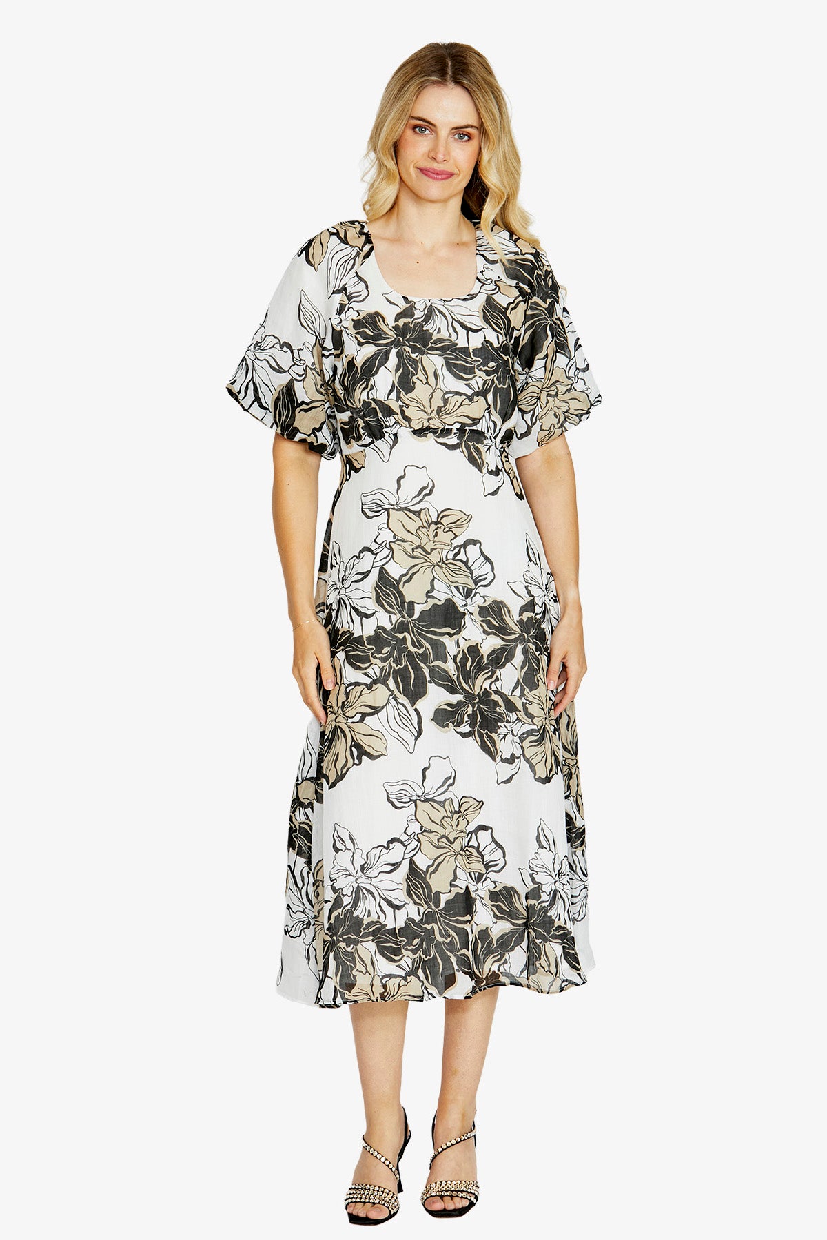Womens Eden Raglan Maxi Dress Multicolor P615505