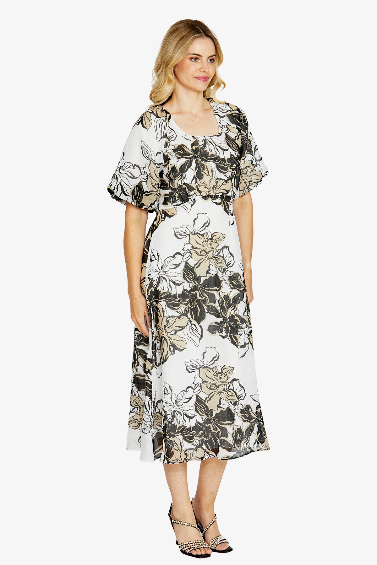 Womens Eden Raglan Maxi Dress Multicolor P615505