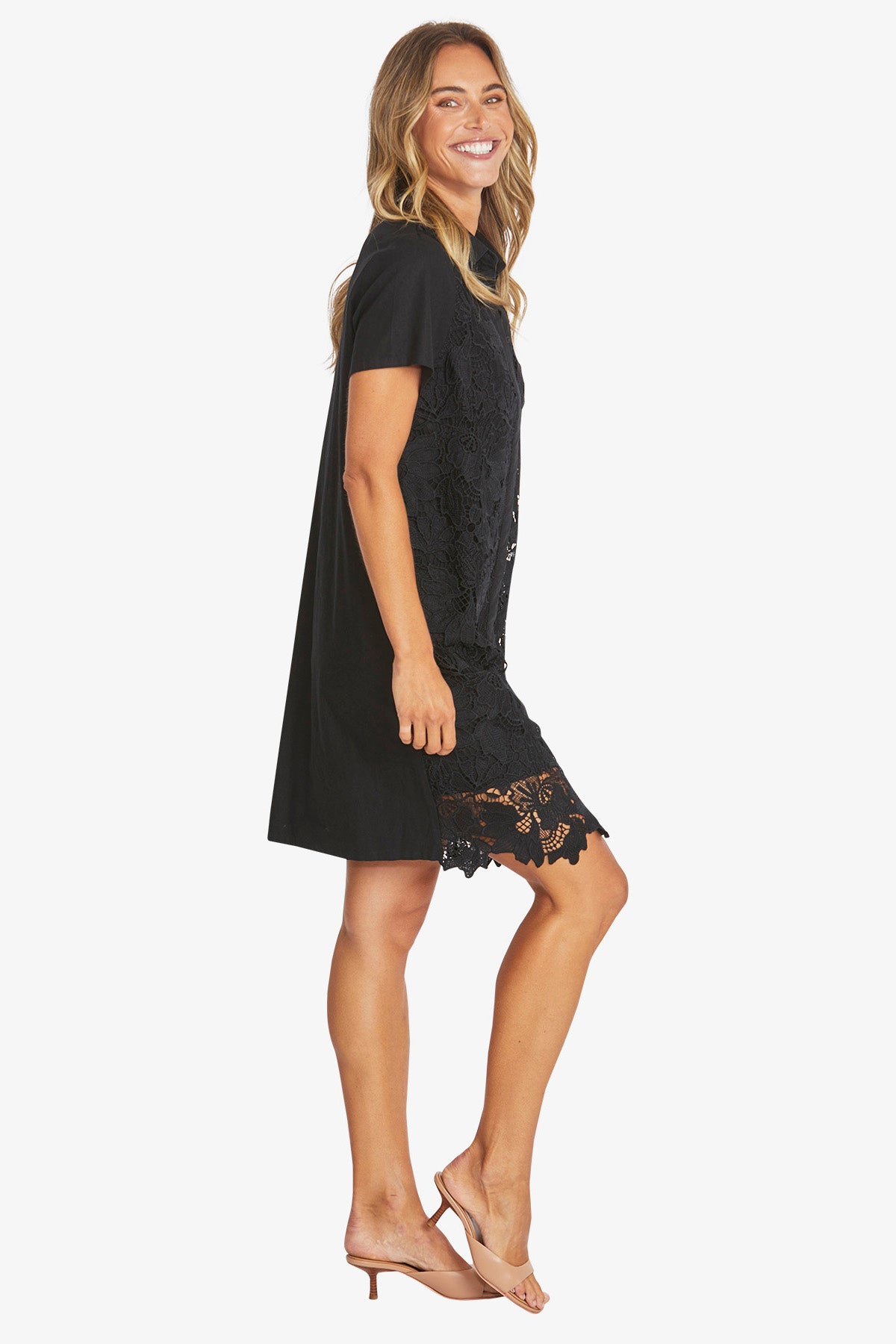 Womens Edwina Dress Black P595525