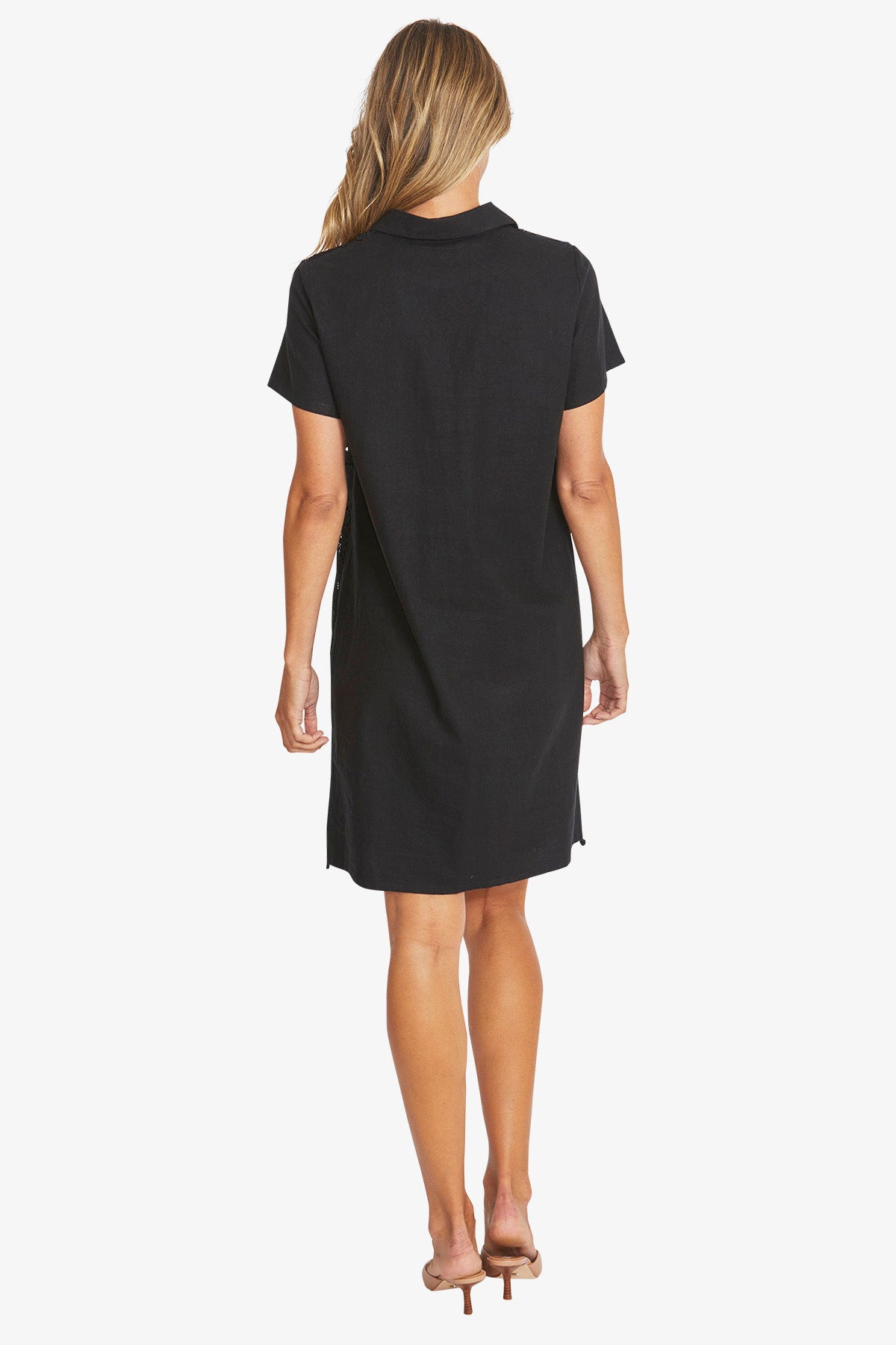 Womens Edwina Dress Black P595525