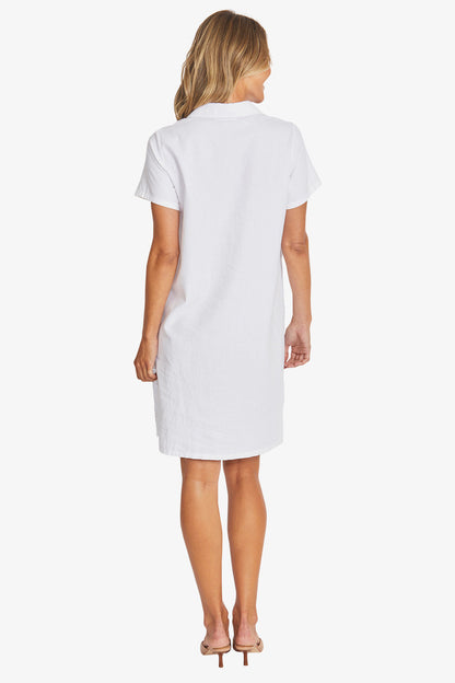 Womens Edwina Dress White P595525