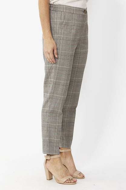 Women's Elastic Waist Pant in Grey