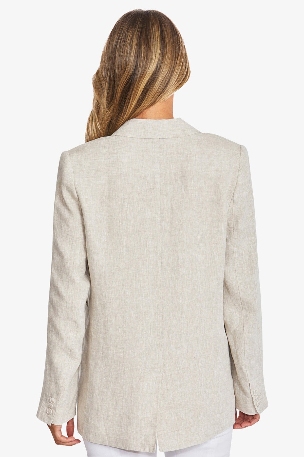 Womens Erin Linen Jacket Natural P595404