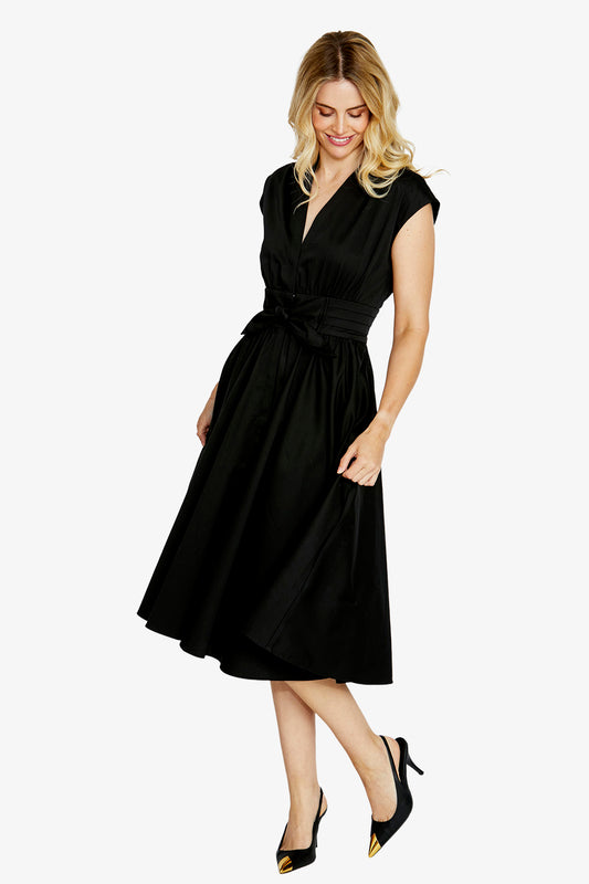Womens Esmetiefrontmaxidress Black P615502