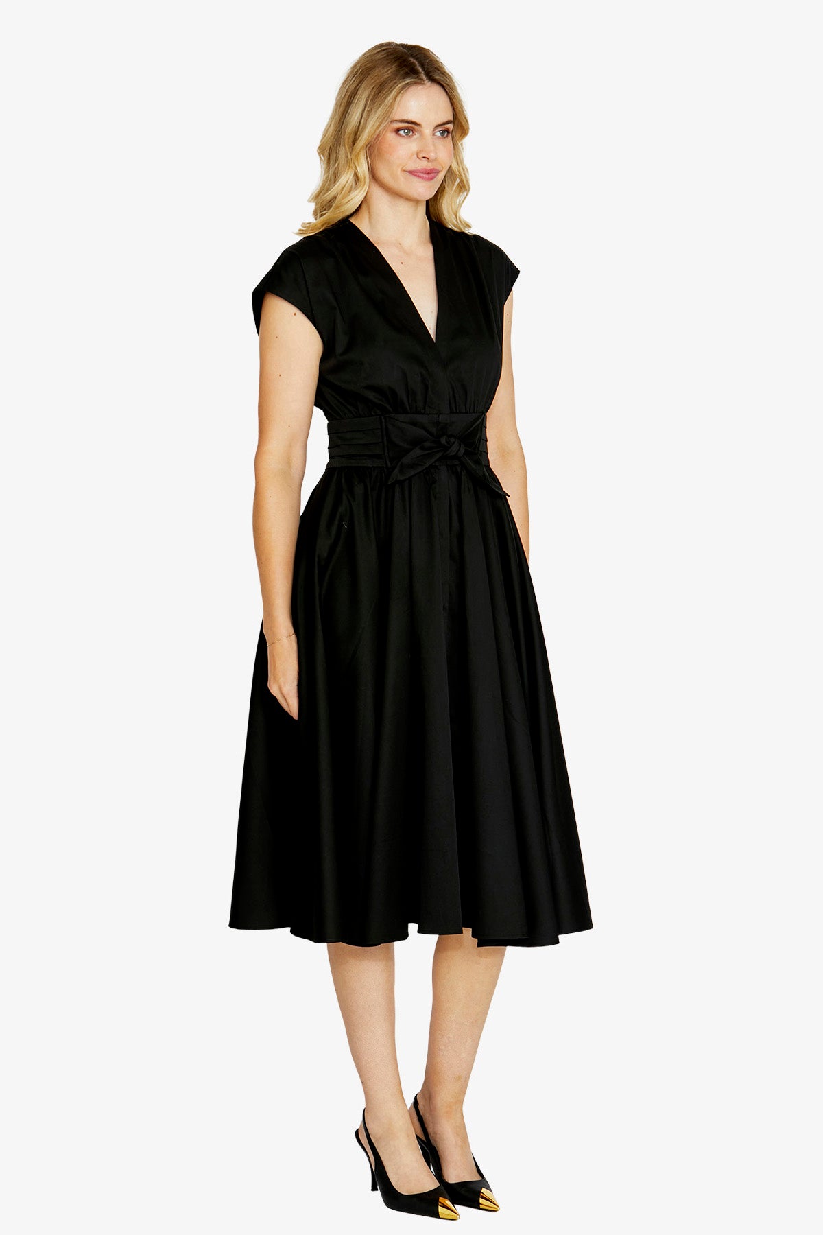 Womens Esmetiefrontmaxidress Black P615502