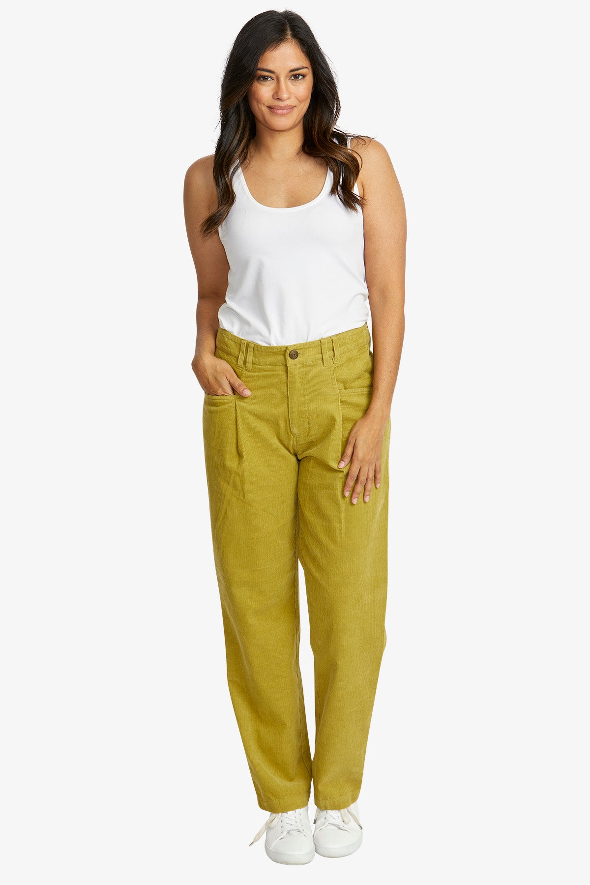 Everly Pant in Celery