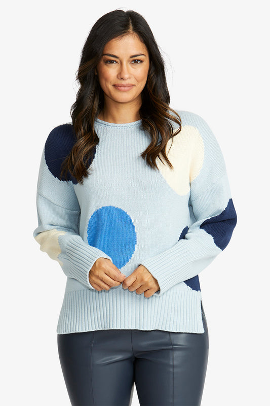 Fiesta Pullover in Powder Blue