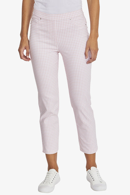 Womens Gingham Pant Multicolor P595702