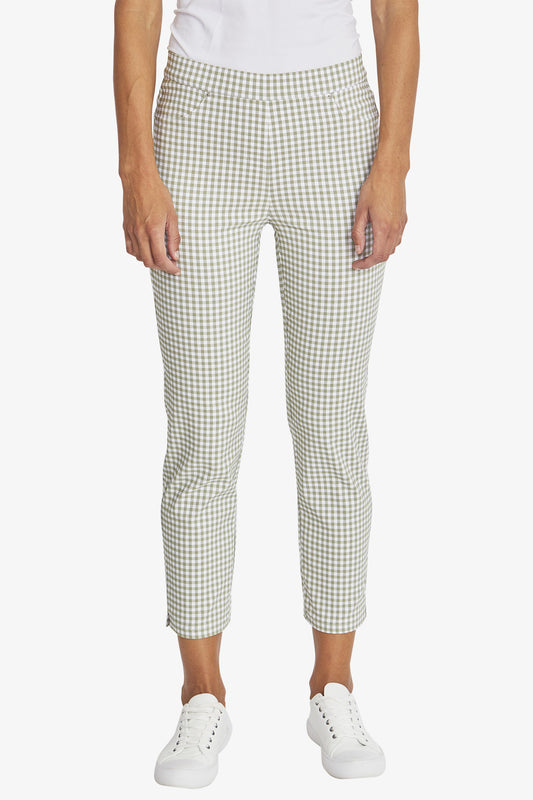 Womens Gingham Pant Multicolor P595702