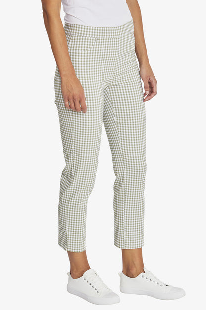 Womens Gingham Pant Multicolor P595702