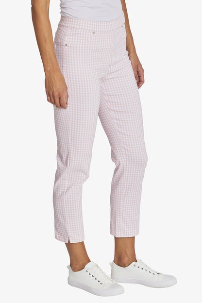 Womens Gingham Pant Multicolor P595702