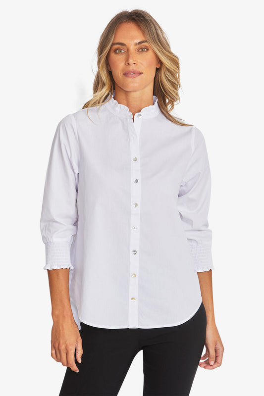 Womens Hannah Blouse White P595356