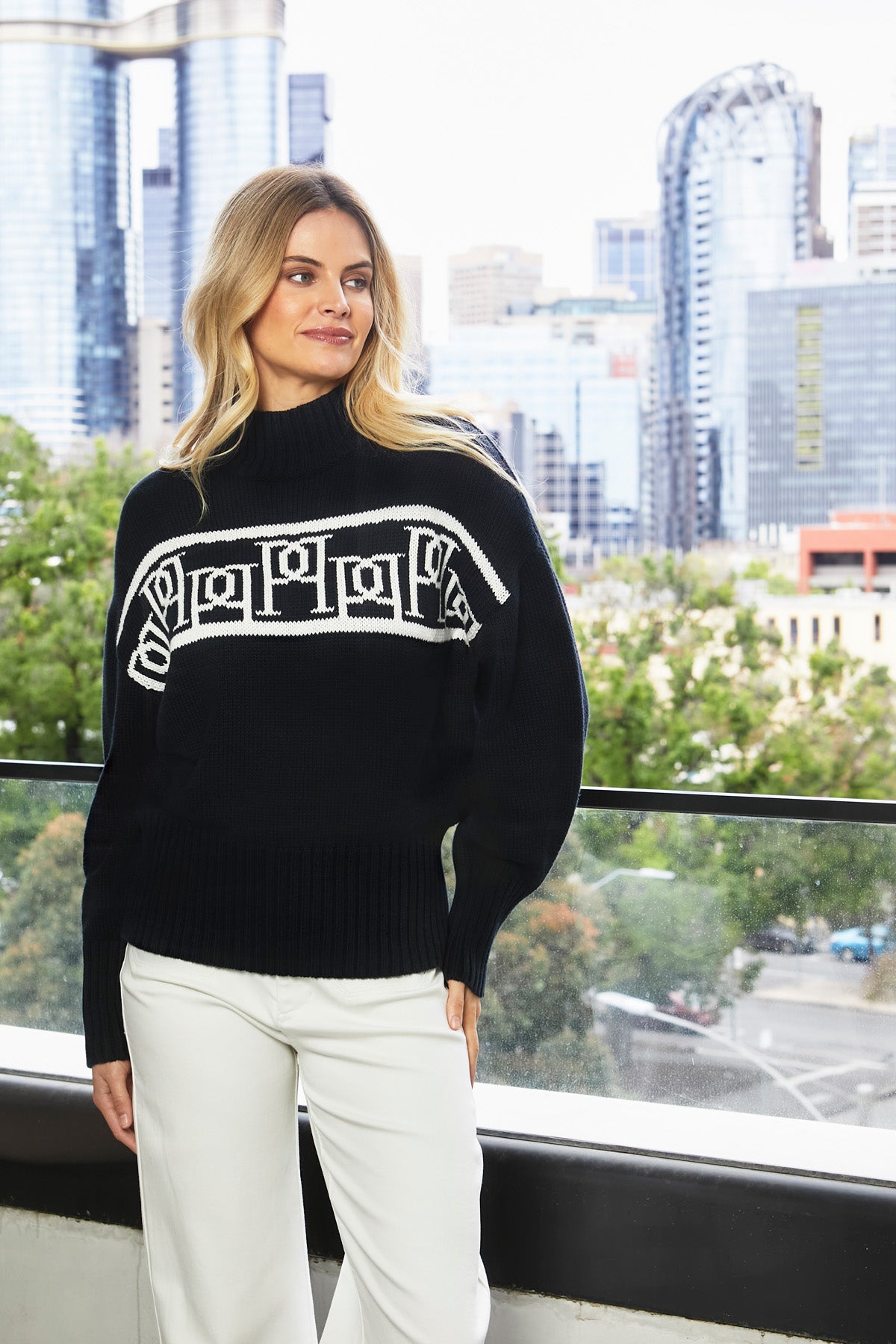 Womens Heritage Pullover Navy P605033