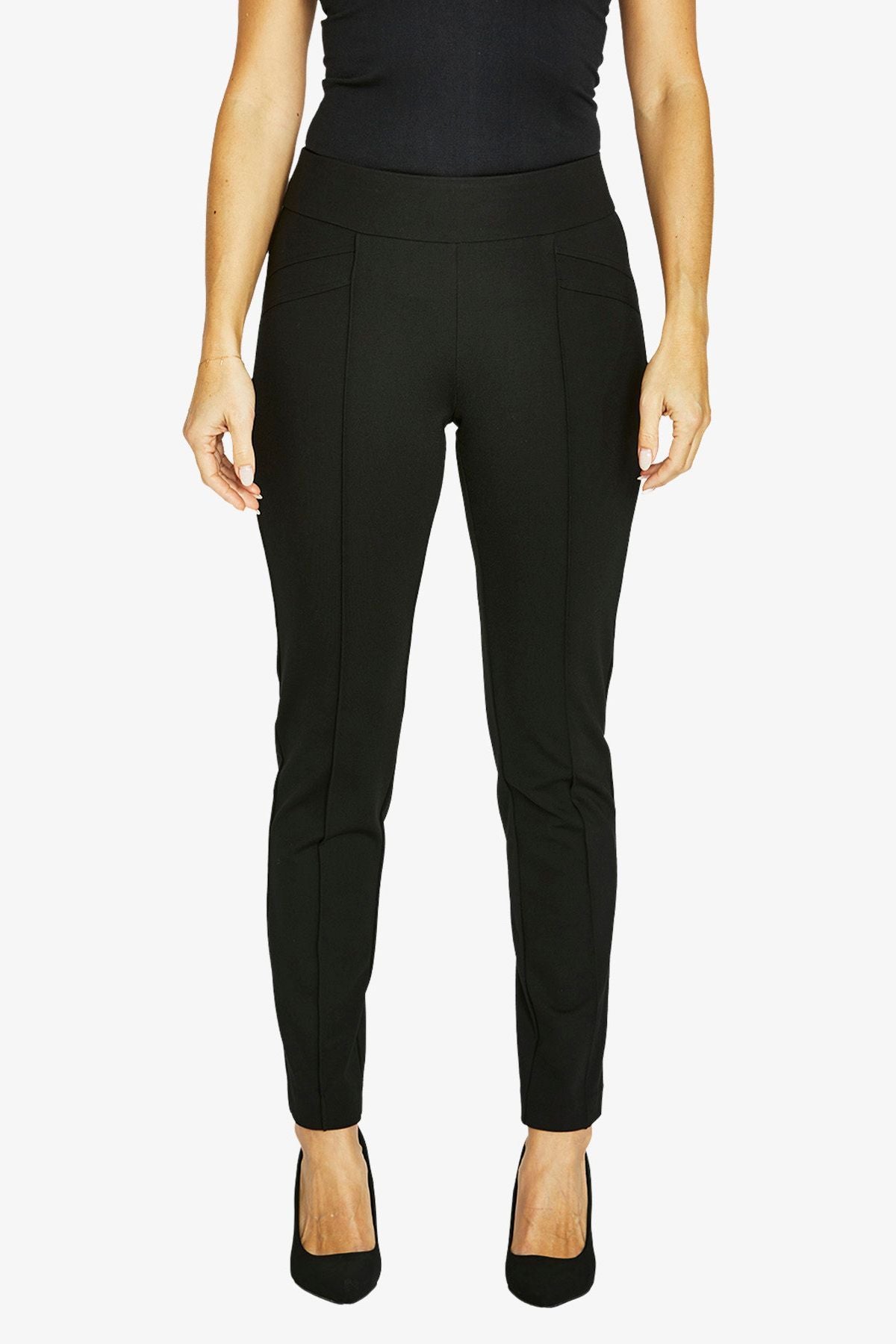 Womens Jen Ponte Pant Black P605727