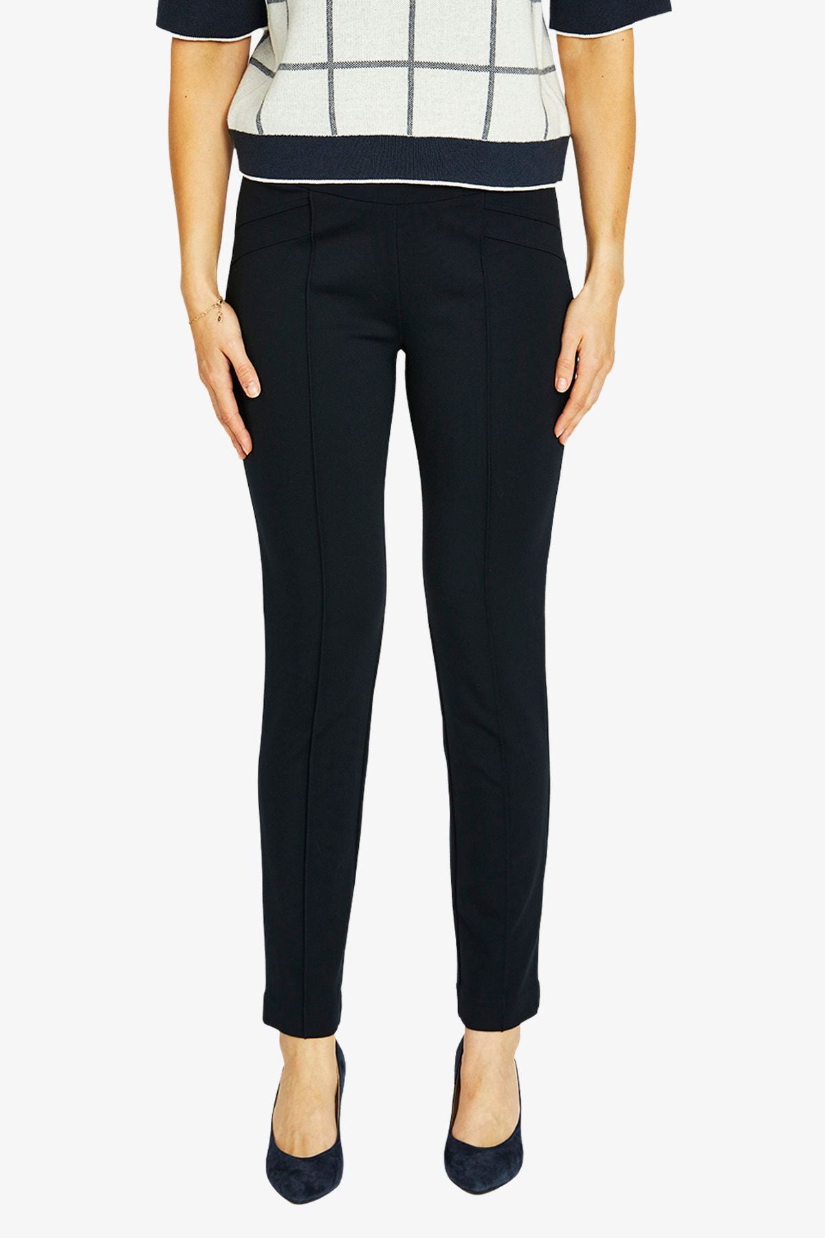 Womens Jen Ponte Pant Navy P605727