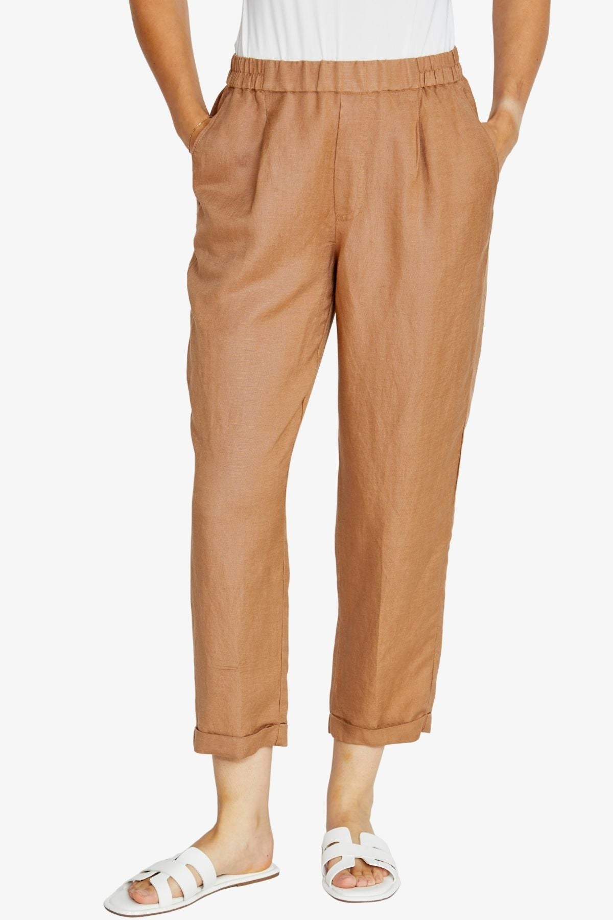 Womens Karlirelaxedtaperedpant Brown P615714
