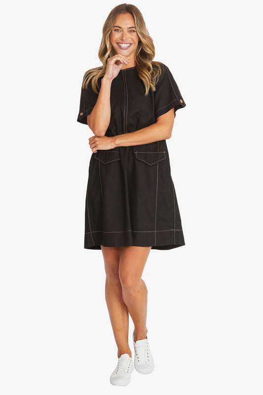 Kasbah Dress in Black