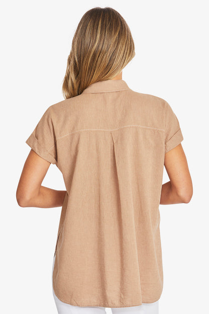 Womens Kasbah Shirt Brown P595304