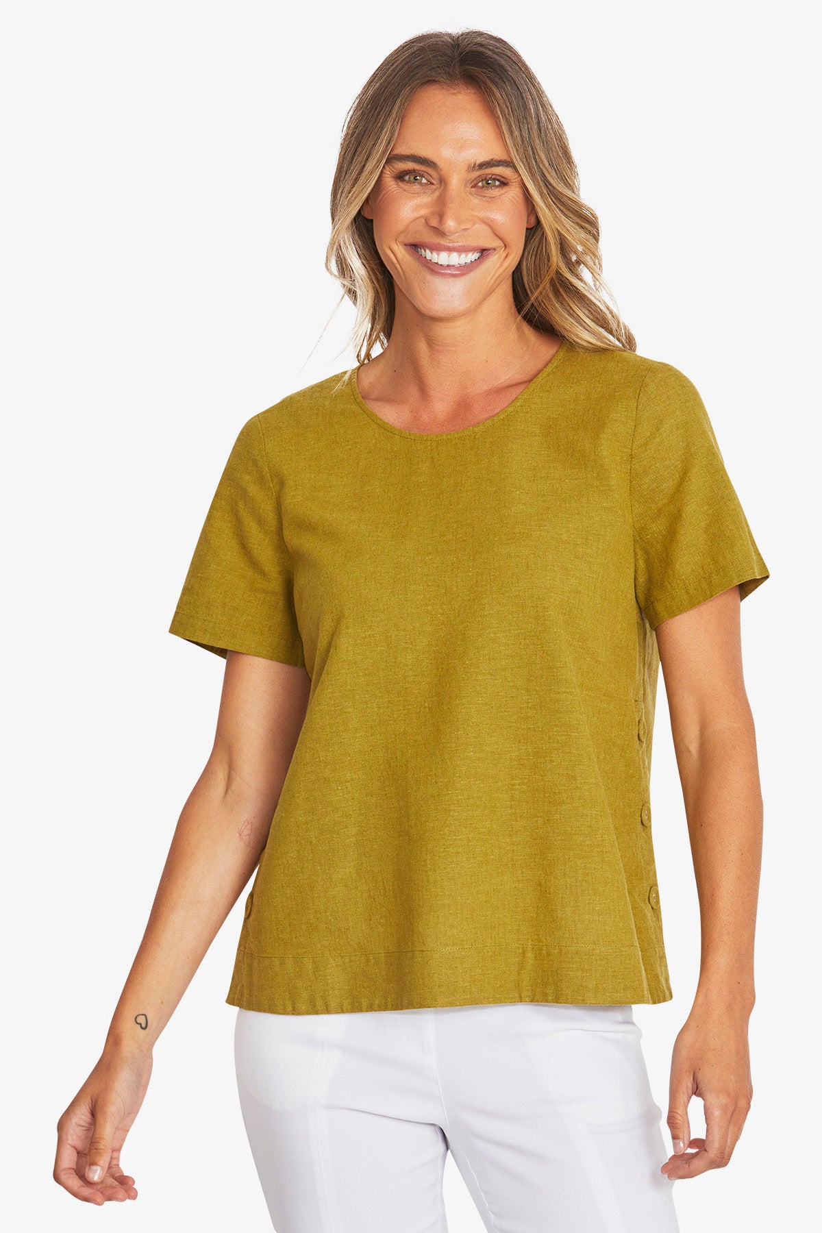 Womens Kasbah Top Green P595337