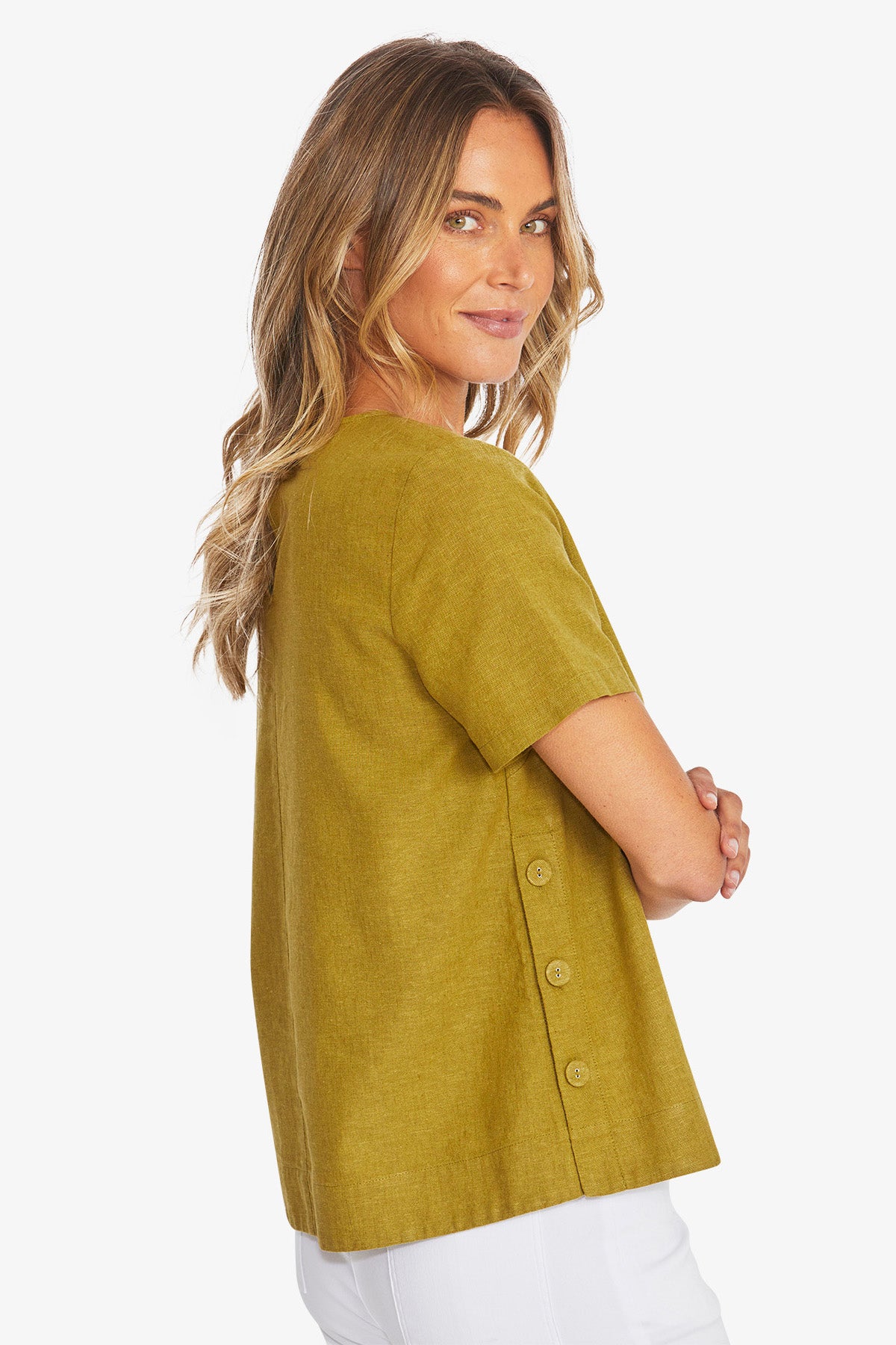 Womens Kasbah Top Green P595337