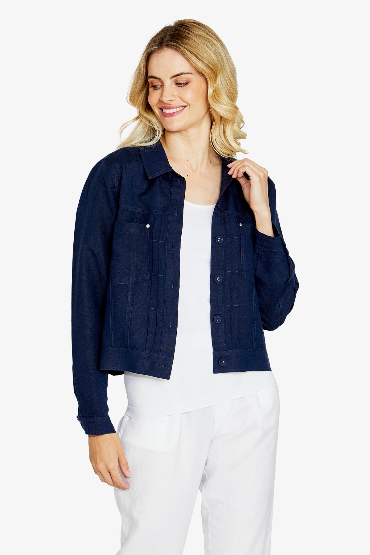 Womens Kelsey Core Jacket Navy P615409