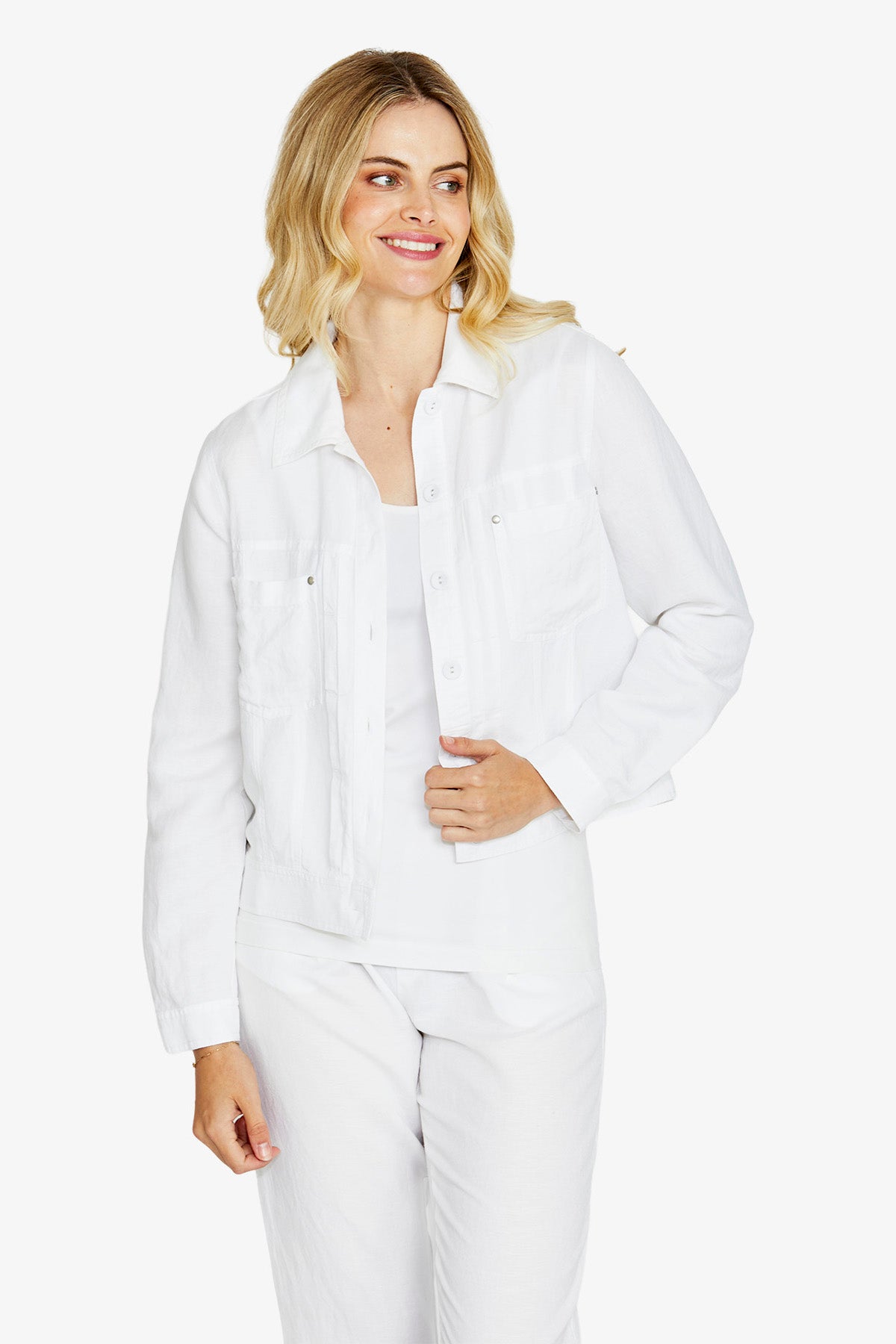 Womens Kelsey Core Jacket White P615409
