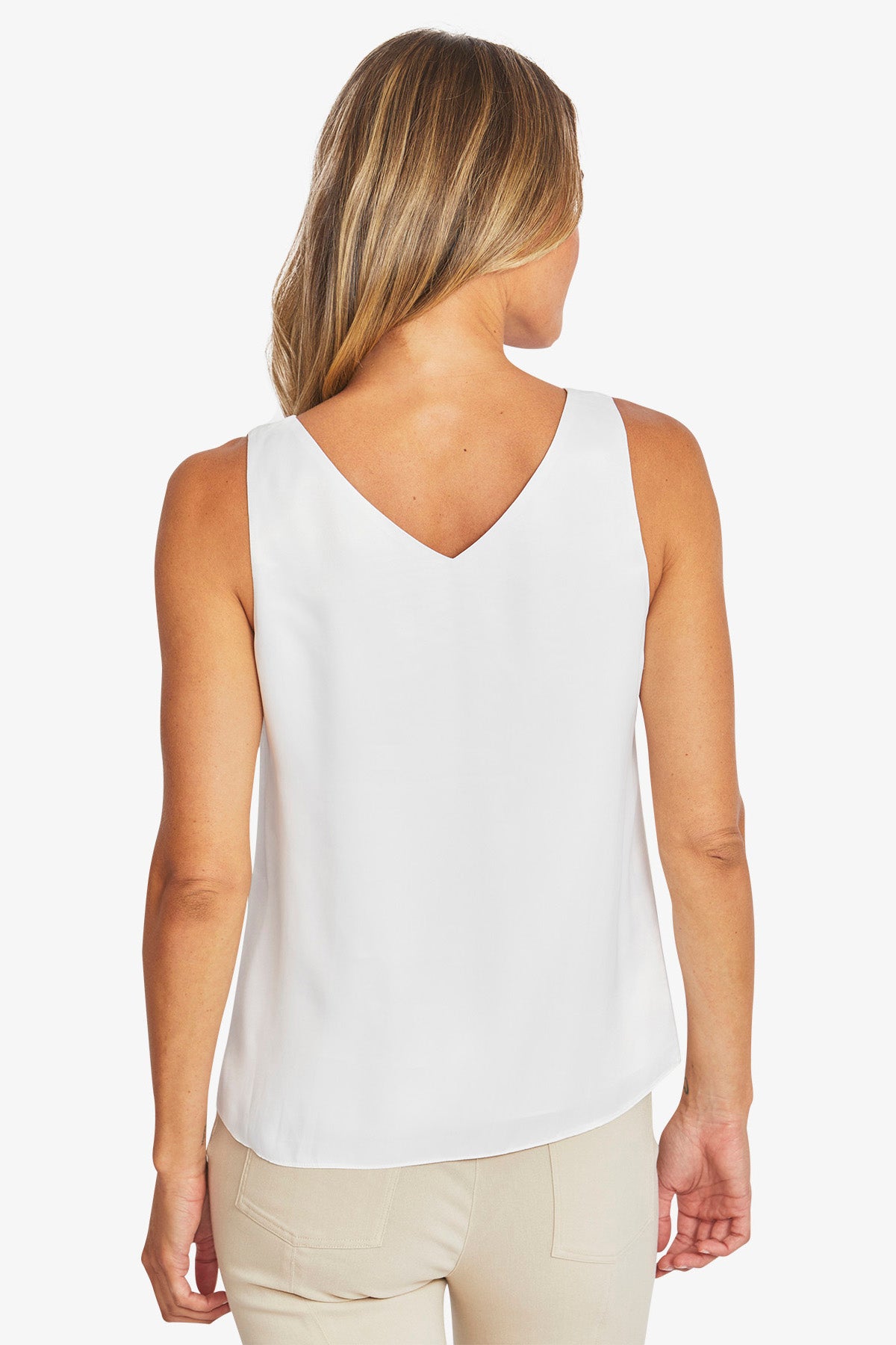 Womens Kira Slinky Camisole White P595355