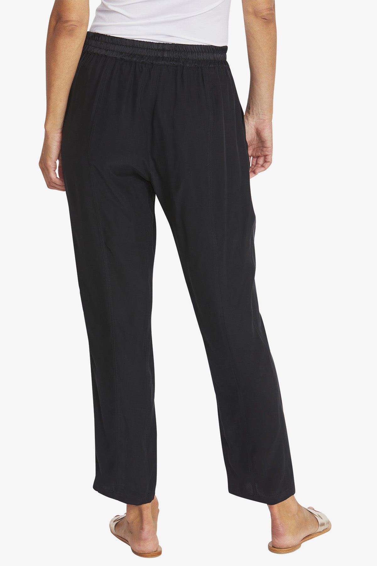 Kira Slinky Pant in Black
