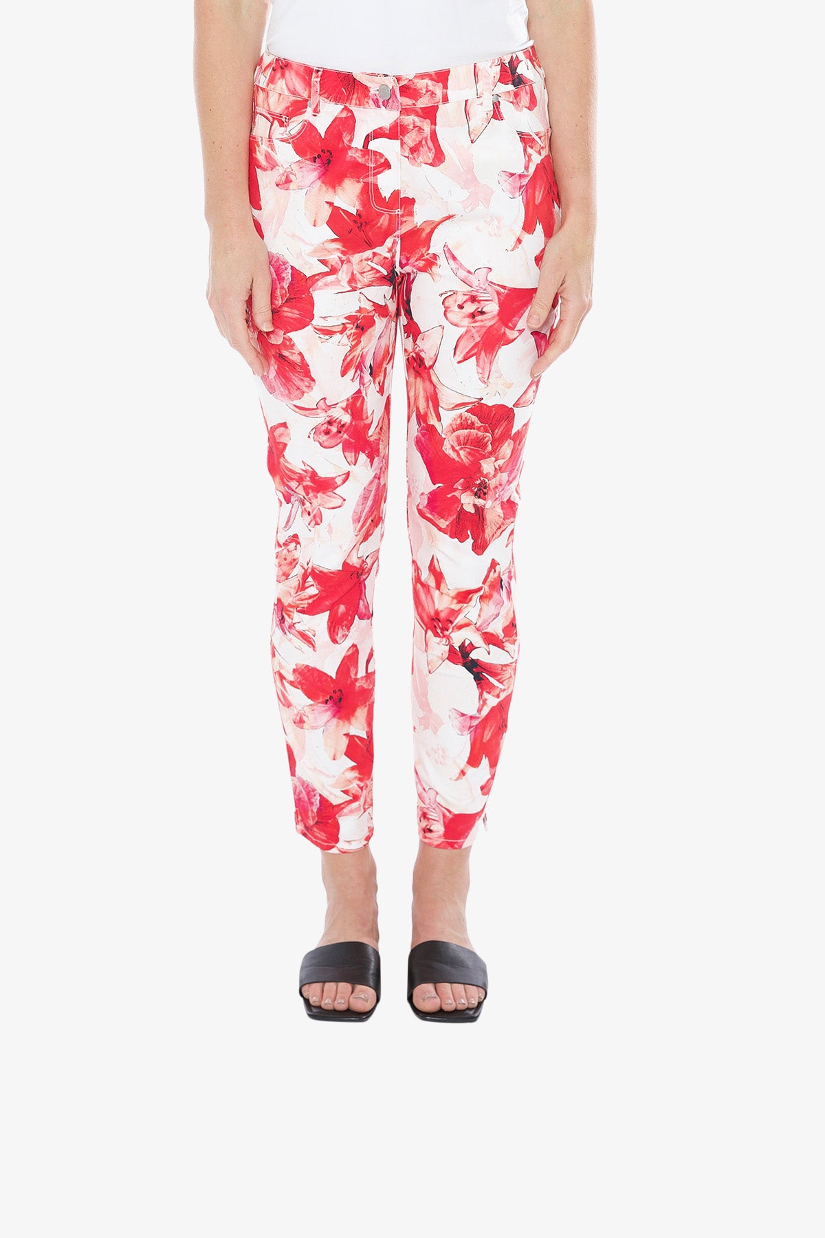 Printed Capri Pant Leilani Print