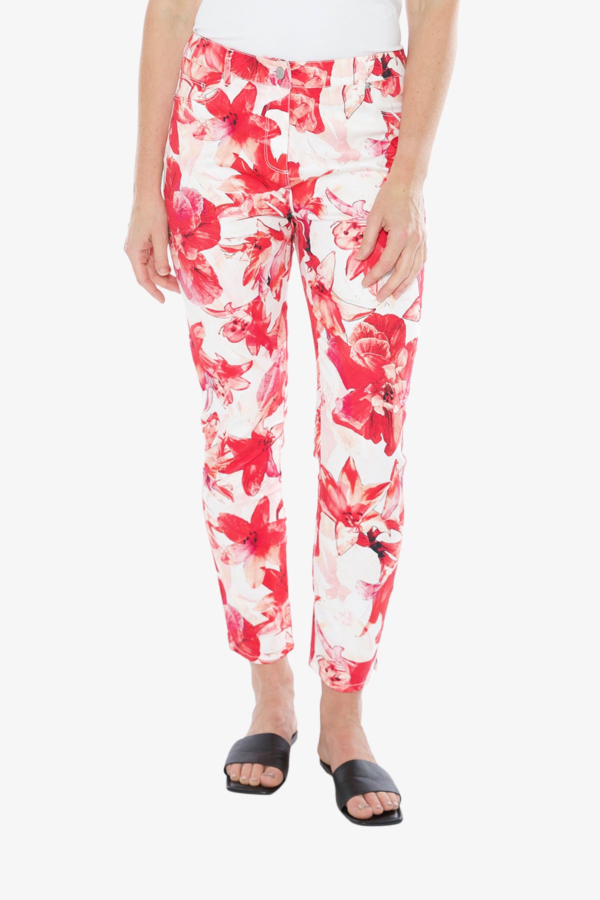 Printed Capri Pant Leilani Print