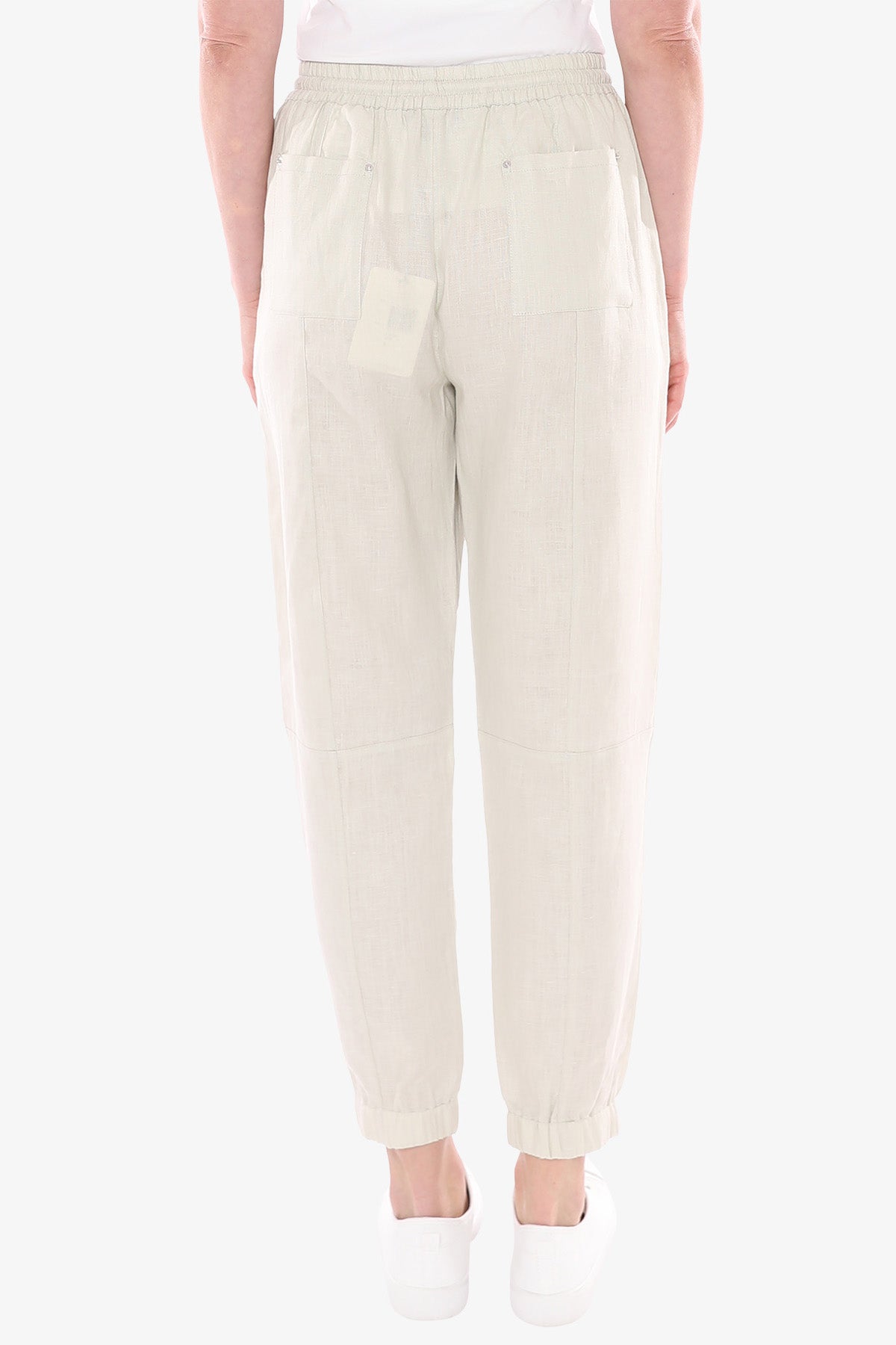 Women's Linen Jogger Pant Pistachio