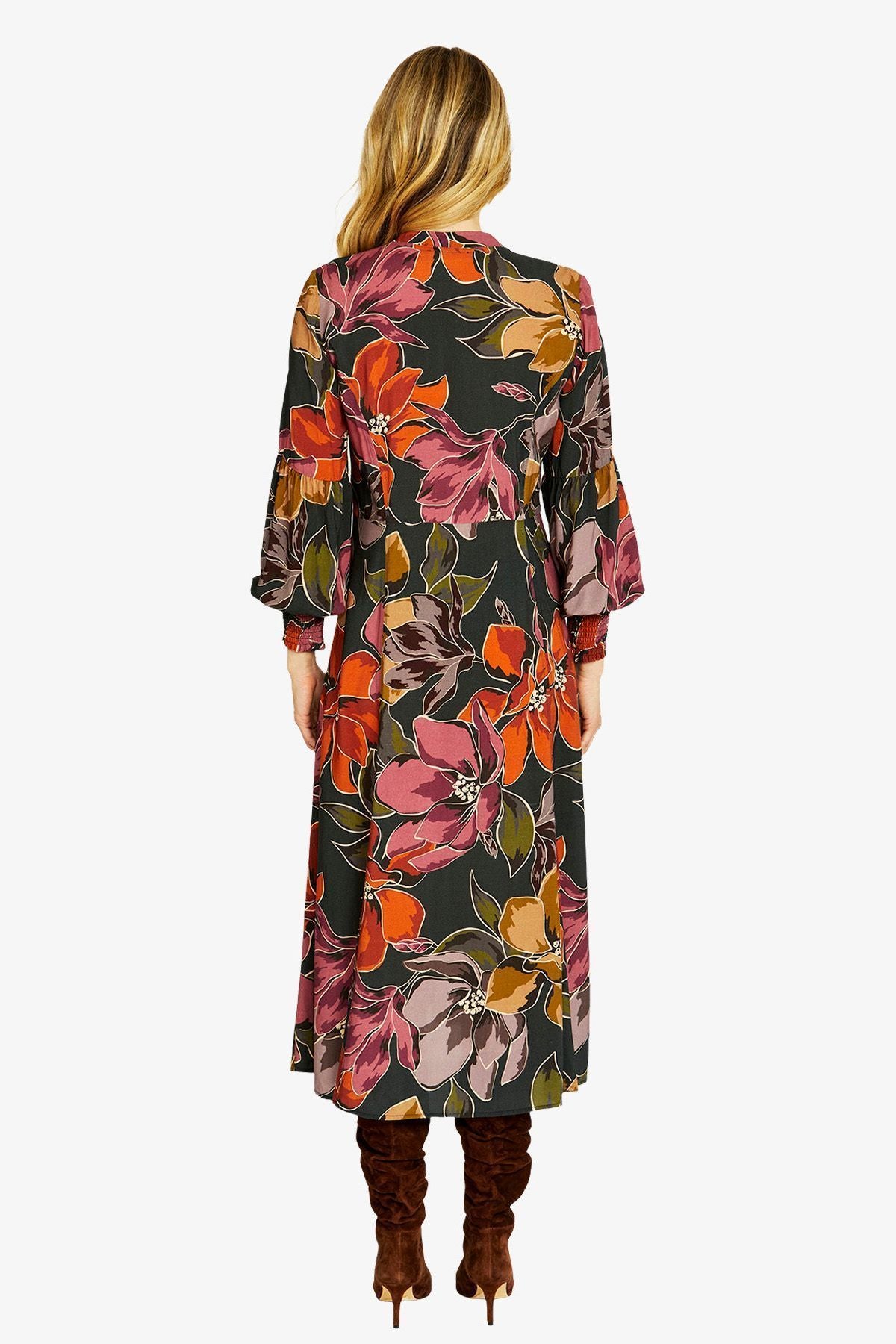 Womens Magnolia Zip Dress Multicolor P605503