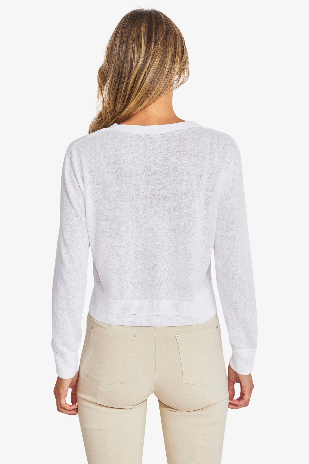 Womens Maisie Cardigan White P595008